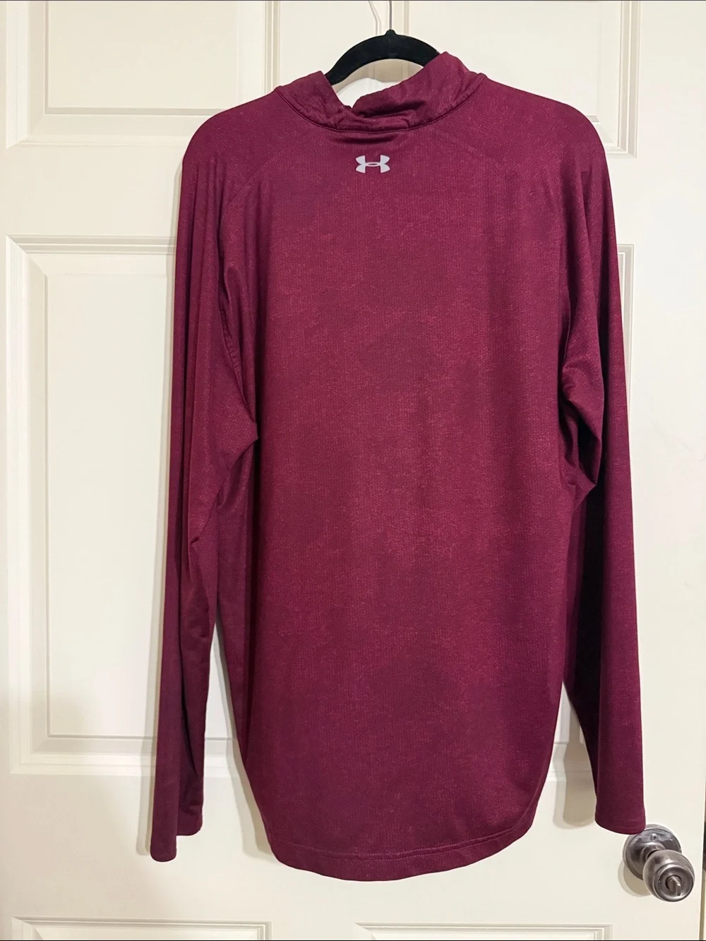Under Armour Men's Burgundy Half-Zip Performance Pullover